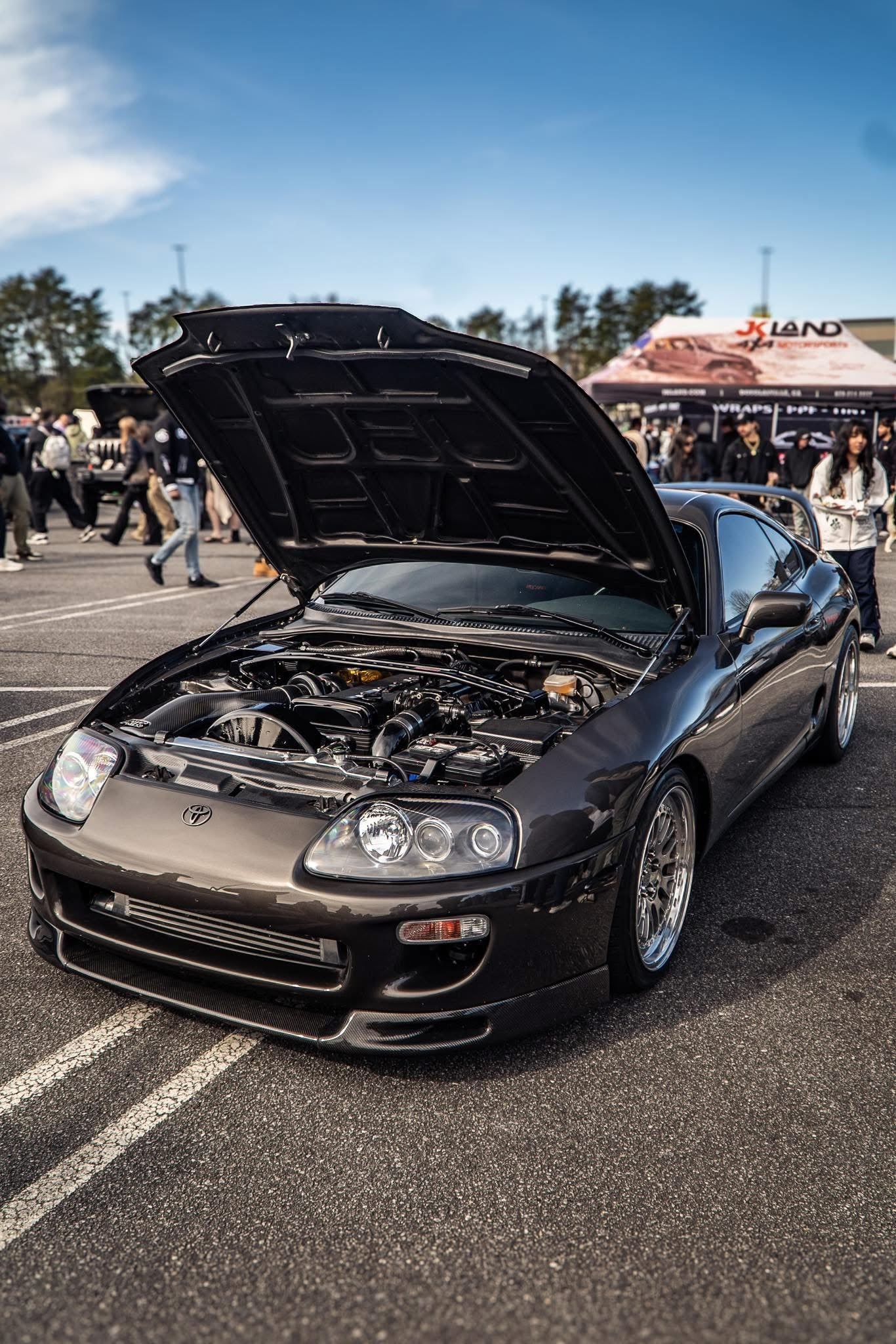 Toyota Supra A80 Dry Carbon Air Intake Kit