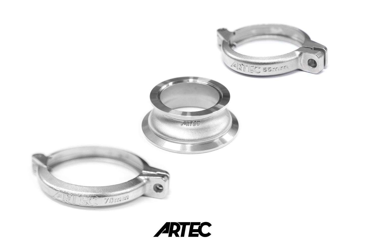 55mm - 70mm Big Daddy V-Band Adapter Set