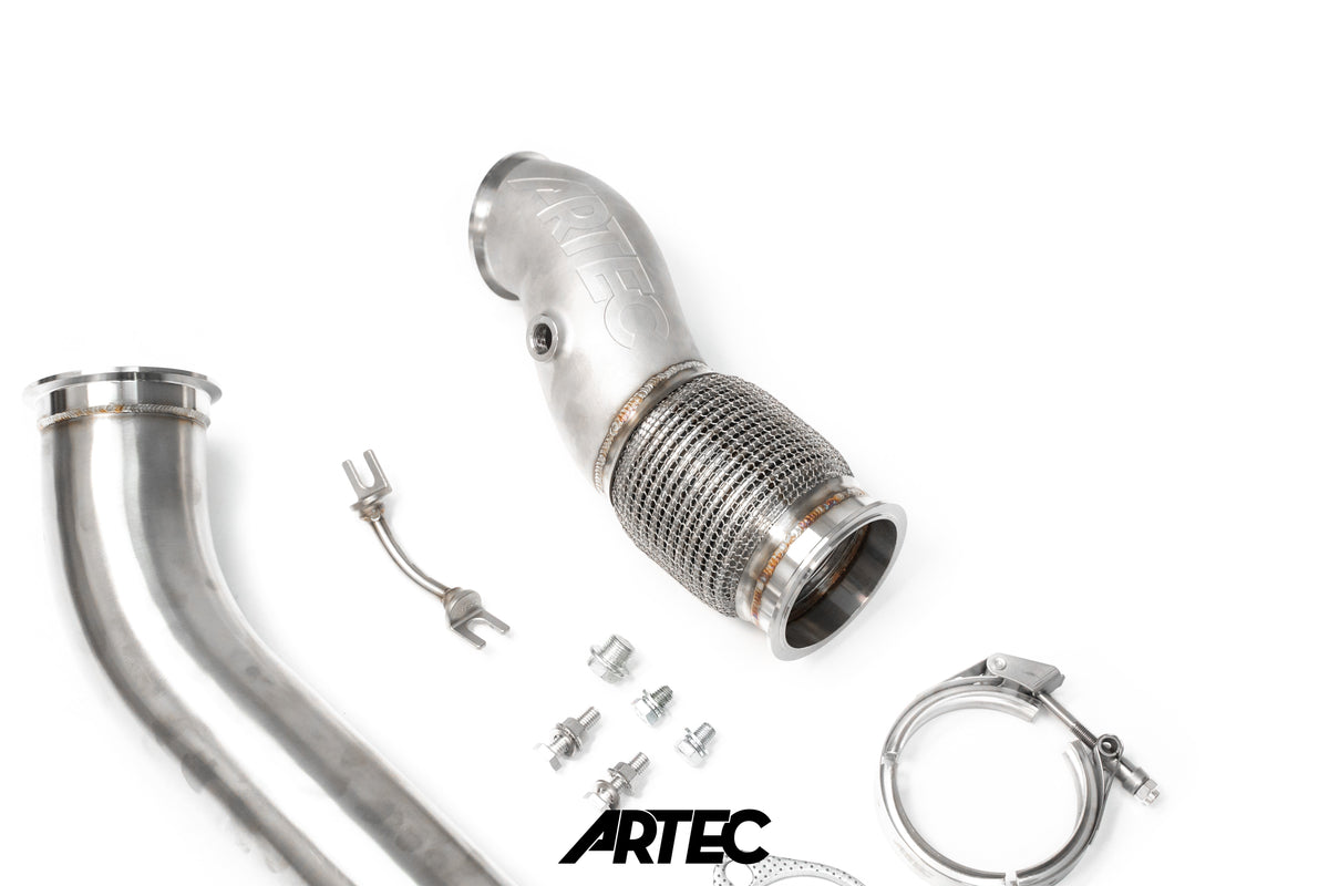 Nissan SR20 Low Mount V-Band 3.5" Downpipe