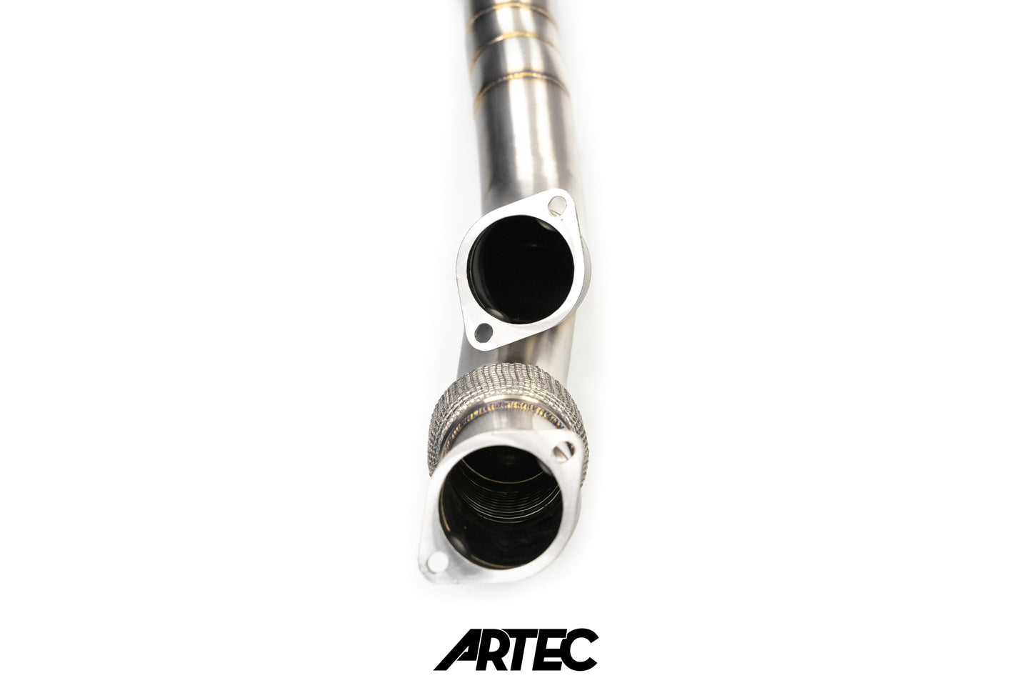 Nissan RB26 Twin 3.5" Stock Frame Front Pipe