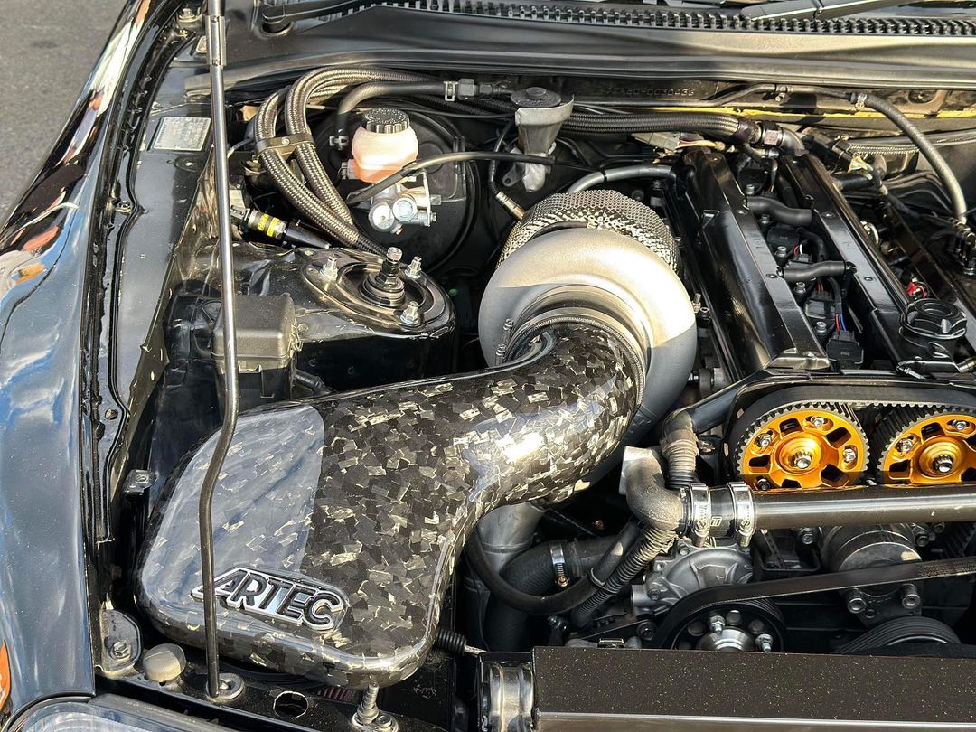 Toyota Supra A80 Dry Carbon Air Intake Kit